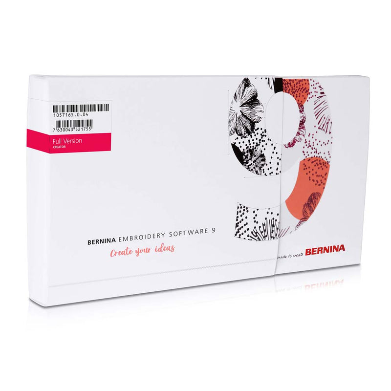 Bernina Creator Software v9 - Full version for PC or Mac
