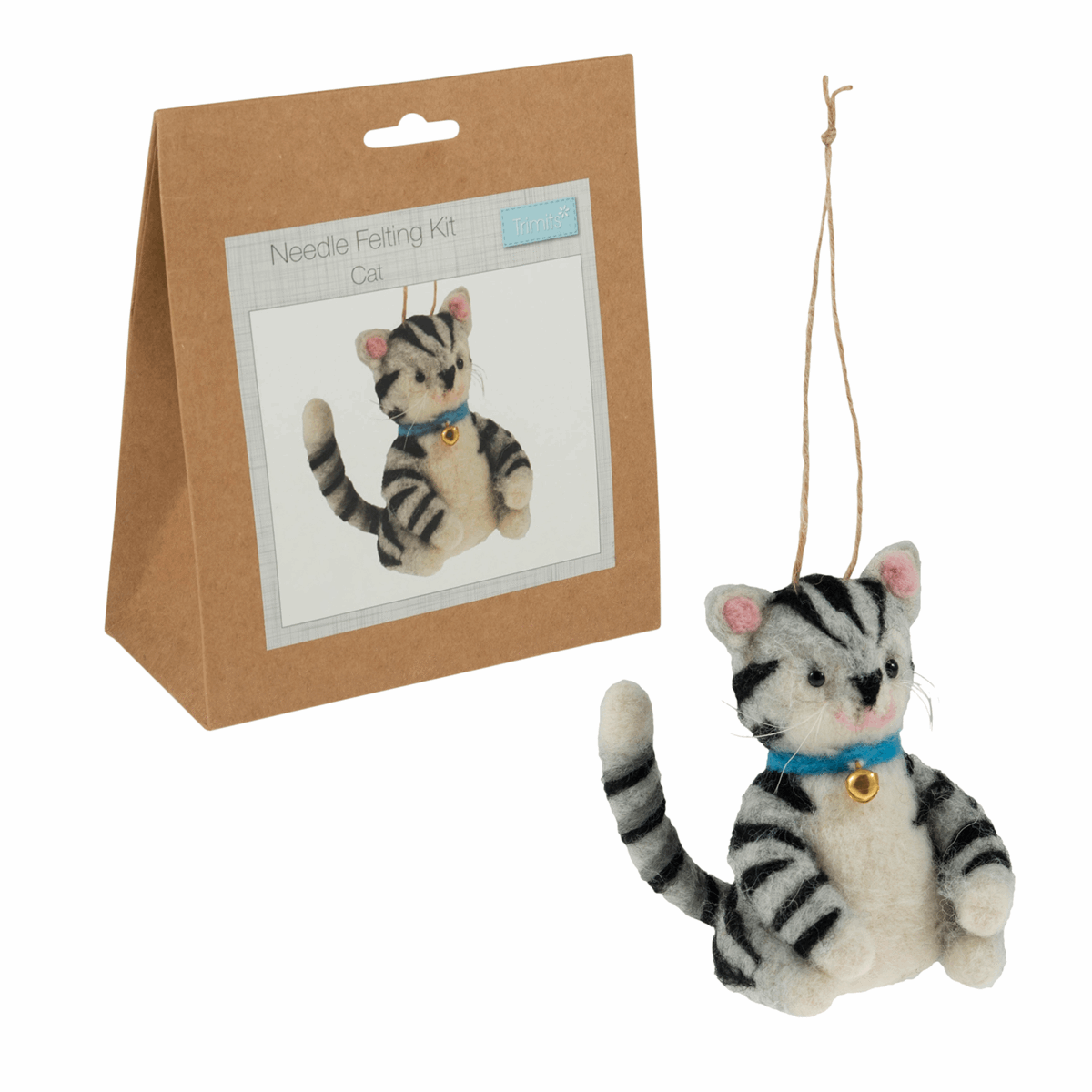 Trimits Needle Felting Kit - Cat