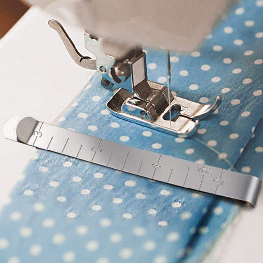 Set of 2 metal Sewing Clips with 3 inch ruler - for Sewing and Quilting * popular buy *