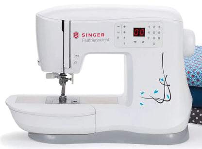 Singer C240 Dual Feed Ultimate Bundle * Offer * with Extension Table and 6 dual feed foot set worth over £150 - Sewing and Quilting machine * Dual Feed IEF System, Portable, strong machine.