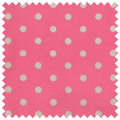 Flamingo Polka Dot Sewing Box - Medium