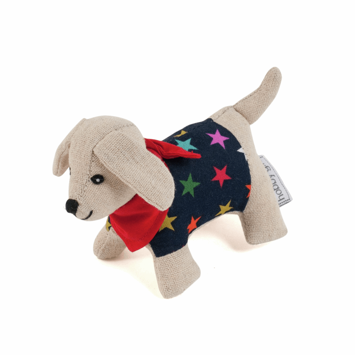 Navy Stars Sausage Dog Pincushion
