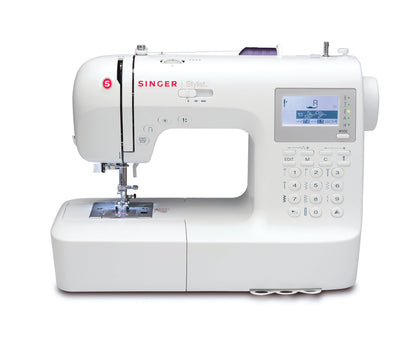 Singer Stylist 9100 Sewing Machine - 400 stitch patterns with 2 fonts for letter and number sewing