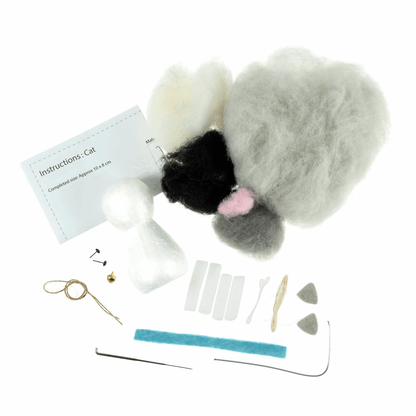 Trimits Needle Felting Kit - Cat
