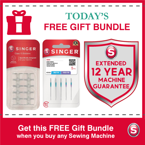 FREE Gift Bundle with machines inc. 12 year extended machine Guarantee worth over £150