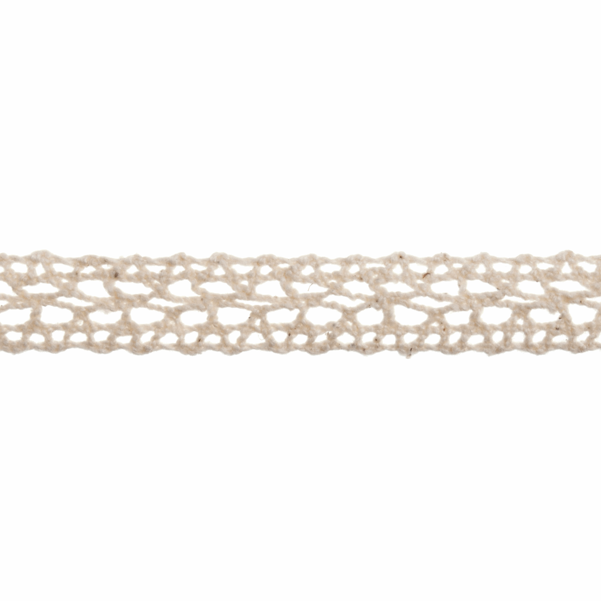 Bowtique Cream Cotton Lace - 5m x 14mm