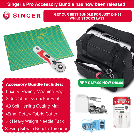 Singer Pro Gift Bundle - Save £78 - Exclusive to Singer Studio